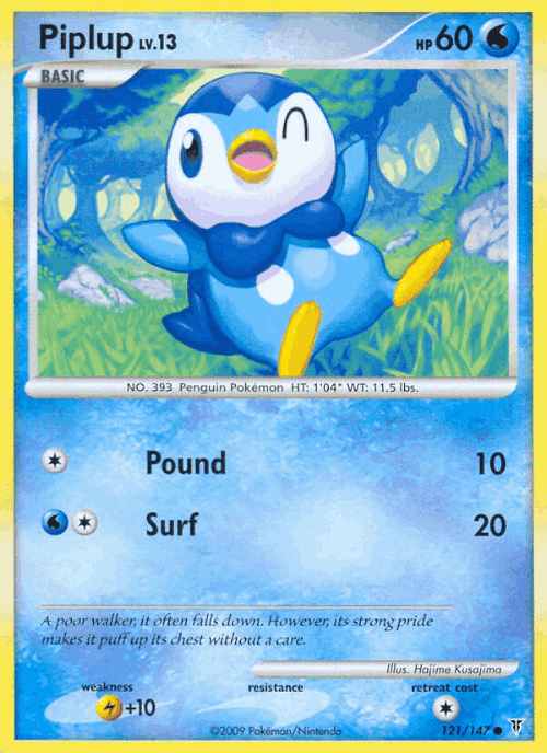 Piplup 121, Supreme Victors