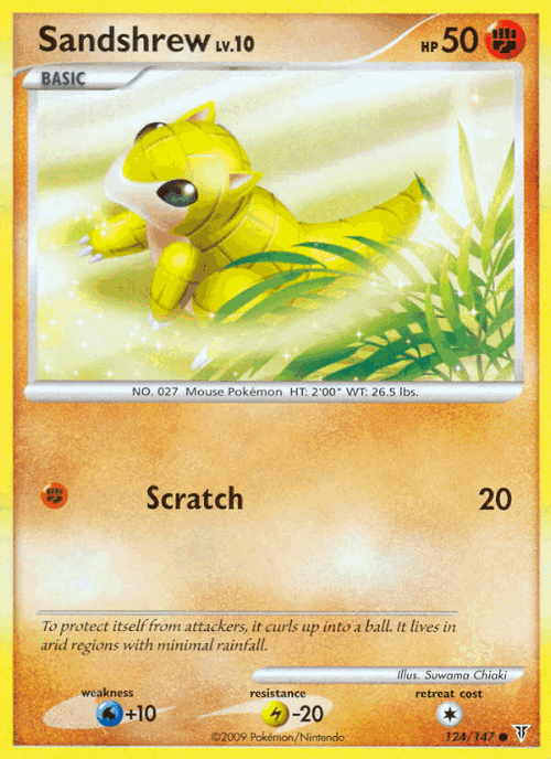 Sandshrew 124, Supreme Victors