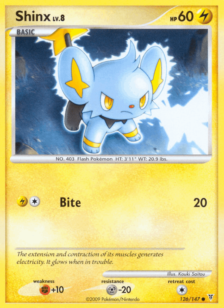 Shinx #126 from Supreme Victors - Common - Illustrated by Kouki Saitou
