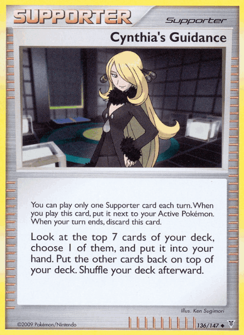 Cynthia's Guidance 136, Supreme Victors