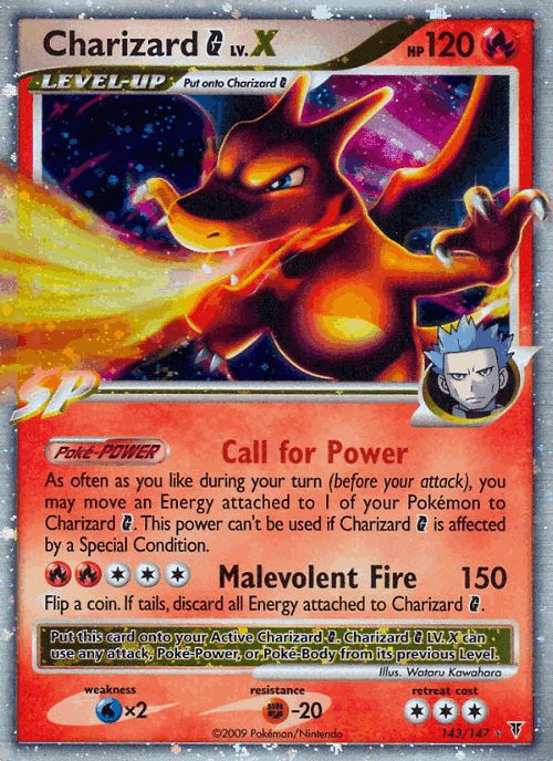 Charizard G LV.X 143, Supreme Victors