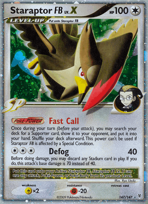 Staraptor FB LV.X 147, Supreme Victors