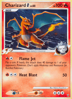 Charizard G Pokémon TCG card art