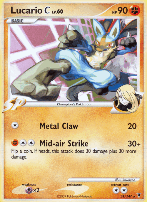 Lucario C 31, Supreme Victors