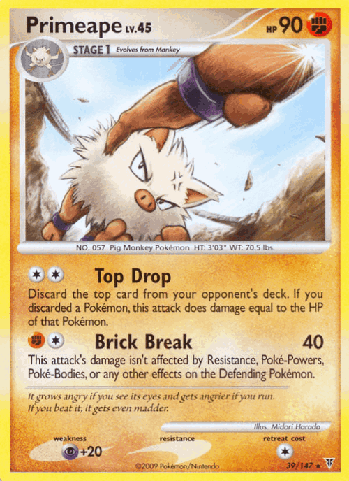 Primeape 39, Supreme Victors