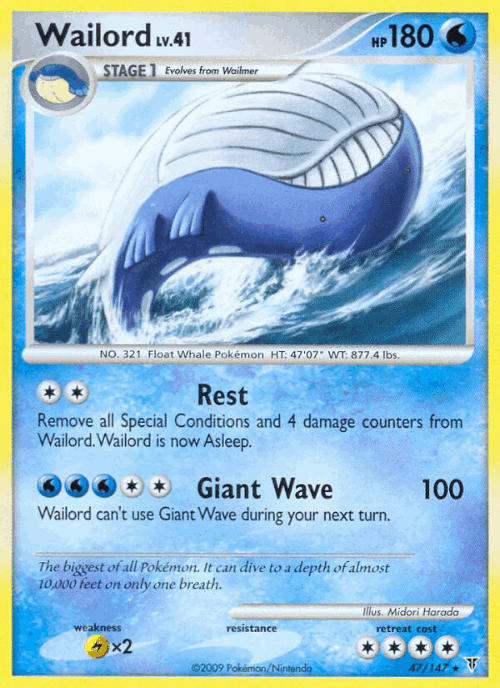 Wailord 47, Supreme Victors