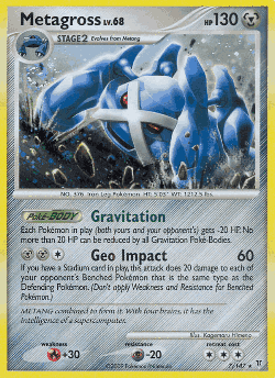 Metagross Pokémon TCG card art