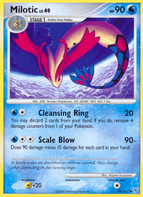 Milotic 70, Supreme Victors