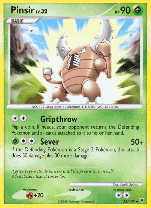 Pinsir 75, Supreme Victors