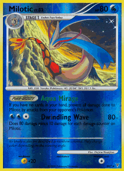 Milotic Pokémon TCG card art