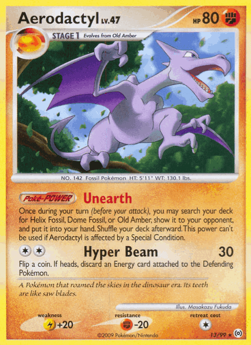 Aerodactyl 13, Arceus
