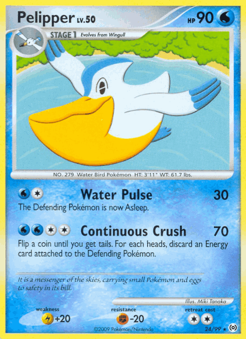 Pelipper 24, Arceus