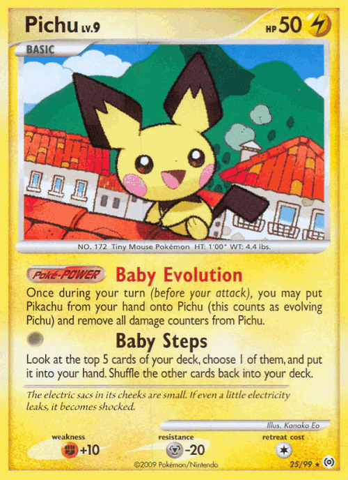 Pichu 25, Arceus