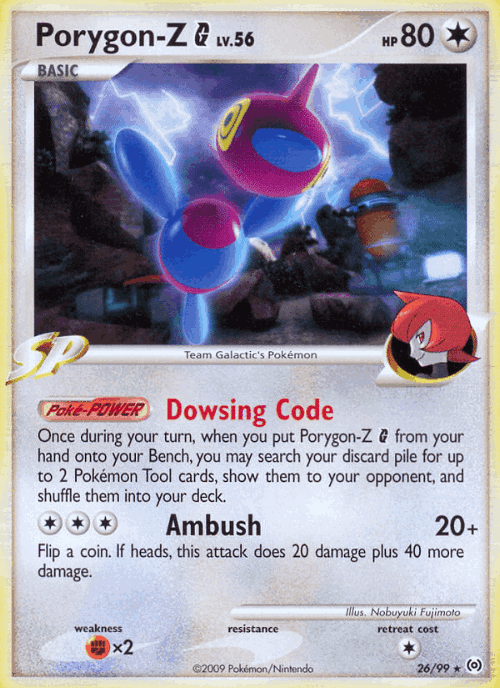 Porygon-Z G 26, Arceus