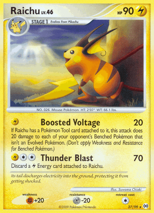 Raichu 27, Arceus