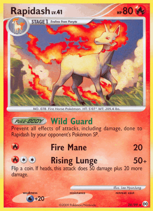 Rapidash 28, Arceus