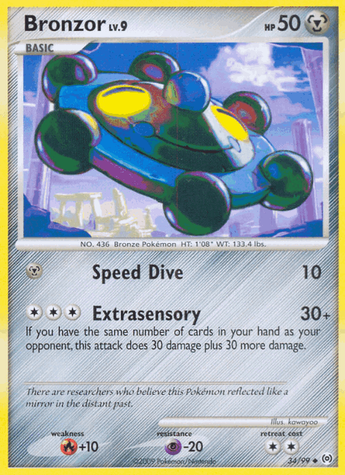 Bronzor 34, Arceus