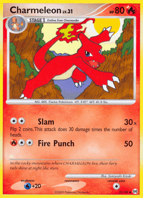 Charmeleon 35, Arceus