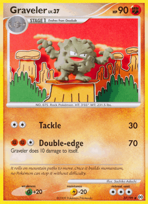 Graveler 37, Arceus