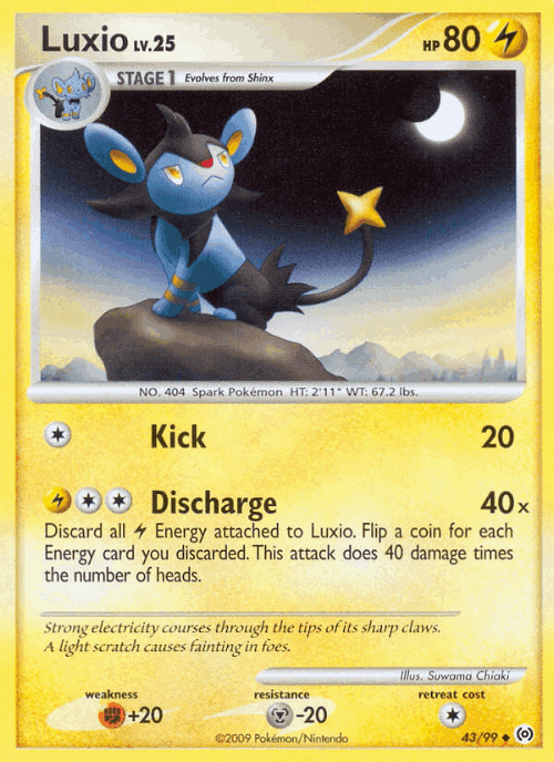 Luxio 43, Arceus