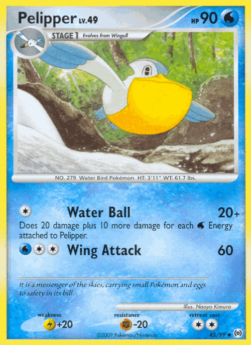 Pelipper 45, Arceus