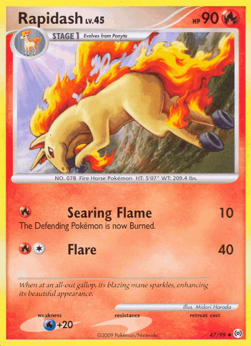 Rapidash 47, Arceus