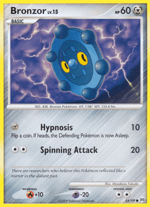 Bronzor 54, Arceus
