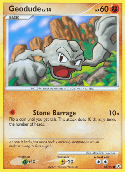Geodude 65, Arceus
