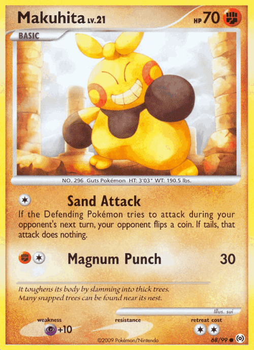 Makuhita 68, Arceus