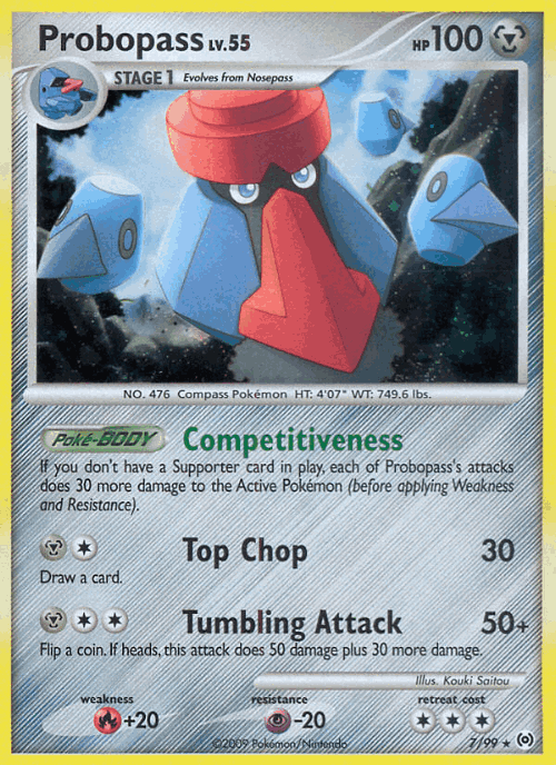 Probopass Pokémon TCG card art