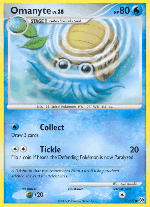 Omanyte 70, Arceus