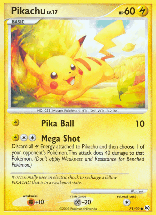 Pikachu 71, Arceus