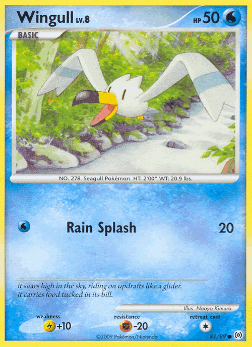 Wingull 81, Arceus