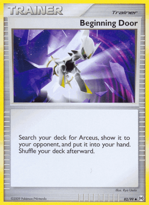 Beginning Door #82 from Arceus - Uncommon - Illustrated by Ryo Ueda