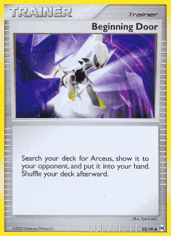 Beginning Door 82, Arceus