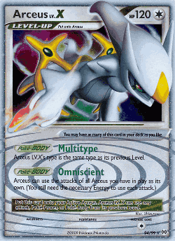 Arceus LV.X 94, Arceus