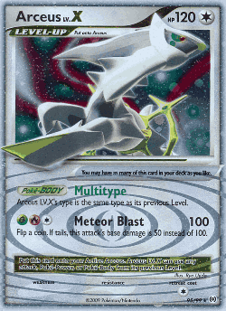 Arceus LV.X 95, Arceus