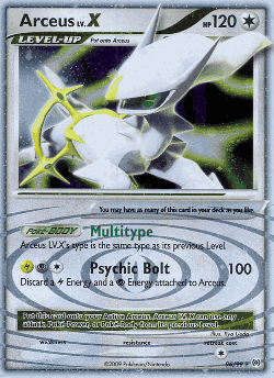 Arceus LV.X 96, Arceus