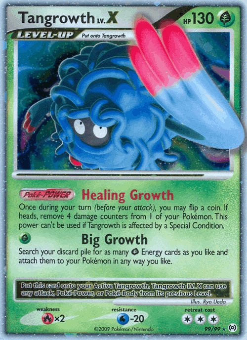 Tangrowth LV.X 99, Arceus