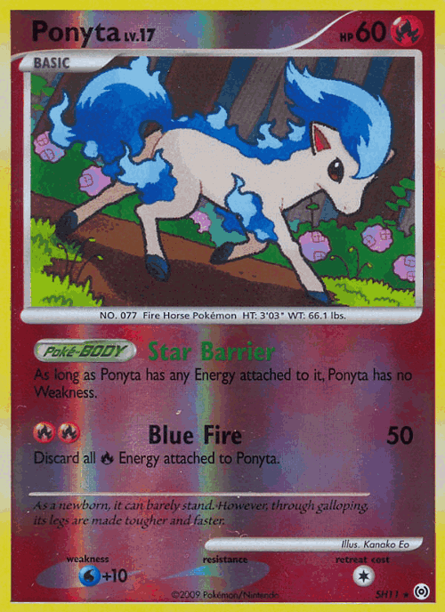 Ponyta card art