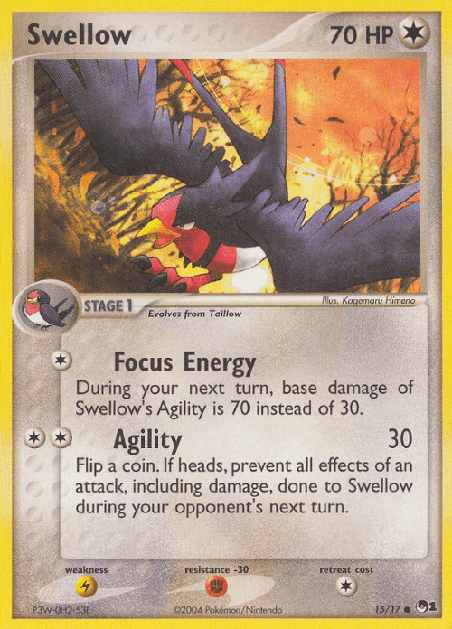 Swellow 15, POP Series 1