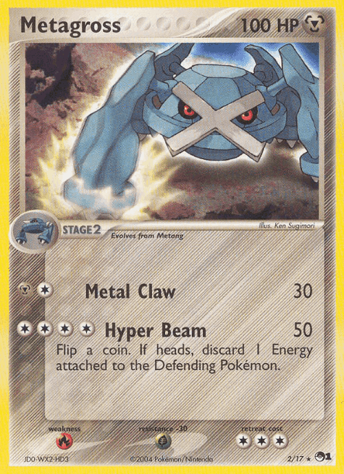 Metagross Pokémon TCG card art