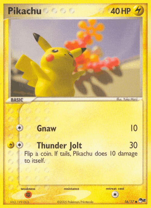 Pikachu 16, POP Series 2