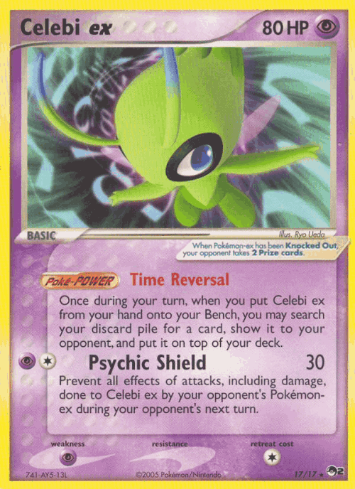 Celebi ex 17, POP Series 2