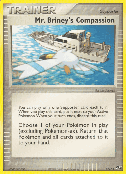 Mr. Briney's Compassion Pokémon TCG card art