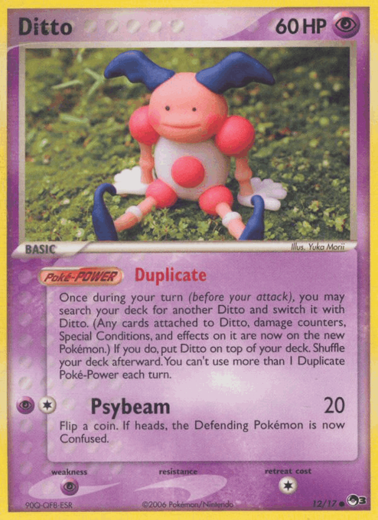 Ditto #12 from POP Series 3 - Common - Illustrated by Yuka Morii