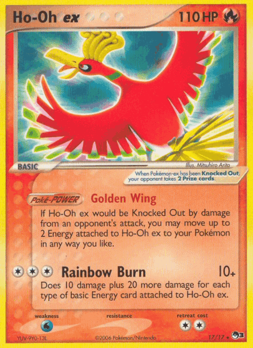 Ho-Oh ex 17, POP Series 3
