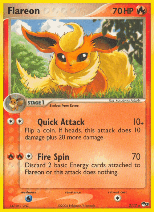 Flareon POP Series 3 card
