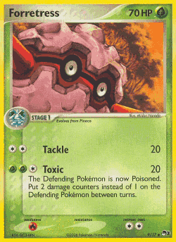 Forretress Pokémon TCG card art