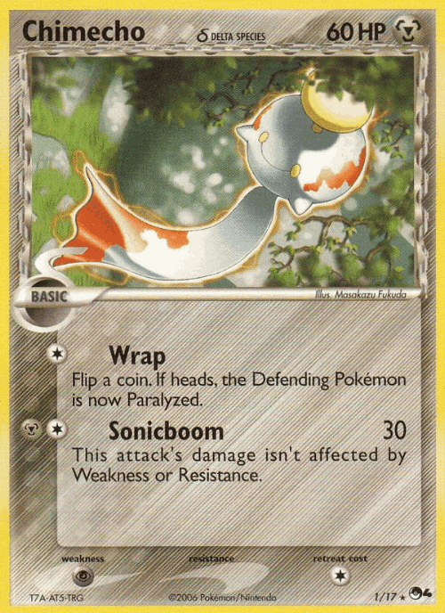 Chimecho δ Pokémon TCG card art